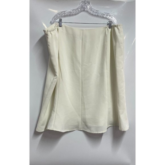 Women’s Talbots Size 24W Ivory Skirt New With Tags - Picture 2 of 7